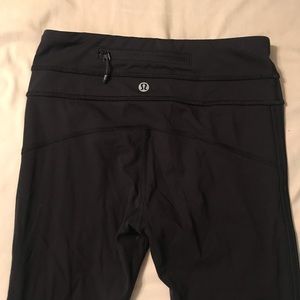 Lululemon black leggings size 2